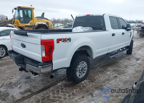 2019 Ford F-250 Xl из США, поврежденный, VIN 1FT7W2B61KEE99973